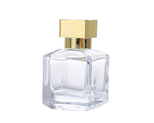 50ml Clear Empty Square Perfume Bottle