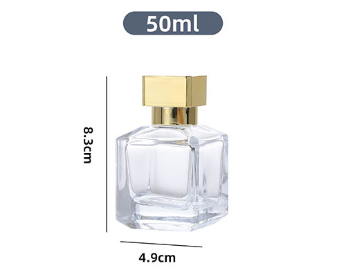 50ml Empty Square Perfume Bottle