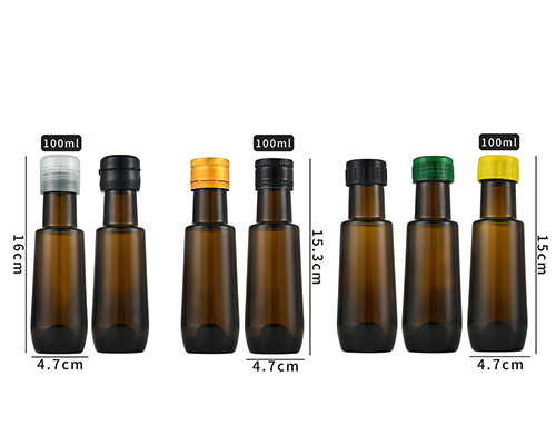 100ml Small Glass Olive Oil Bottles Bulk