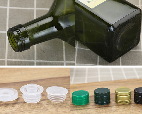 1L Glass Olive Oil Bottle