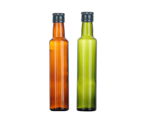 250Ml Round Glass Olive Oil Bottles