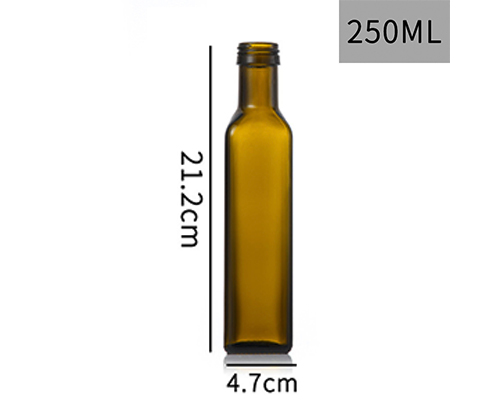 250ml Square Olive Oil Bottle