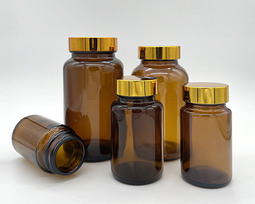 Amber Glass Pill Bottles Wholesale