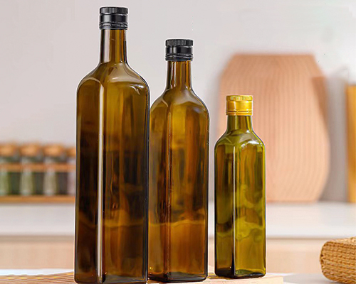 Brown Olive Oil Bottles