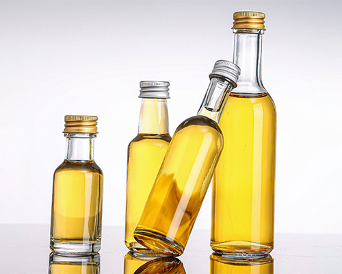 Clear Glass Oil Bottles