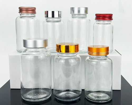 Clear Glass Pill Bottles Wholesale