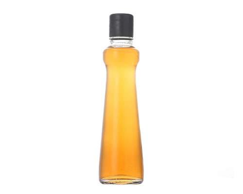 Clear Glass Vinegar And Olive Oil Bottle