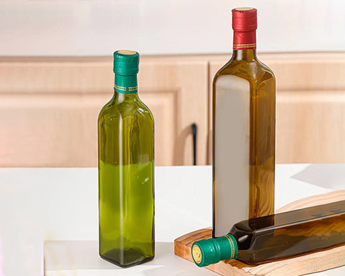 Dark Glass Olive Oil Bottles For Sale