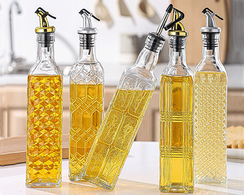 Glass Olive Oil Dispensers