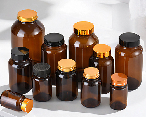 Wholesale Amber Glass Pill Bottles