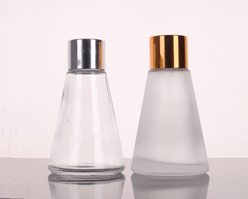 Frosted Glass Diffuser Bottles with Caps