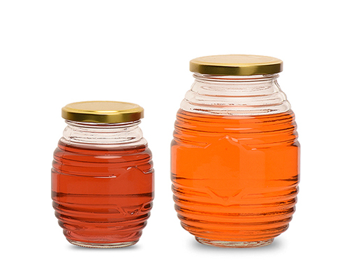 Glass Honey Pot Jars