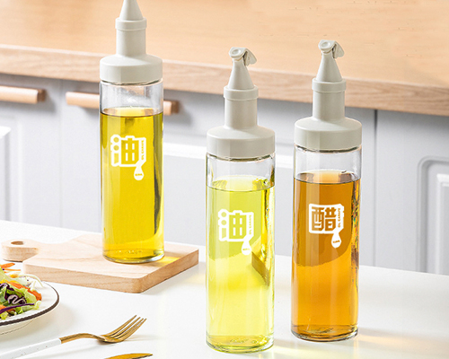 Glass Oil And Vinegar Bottles