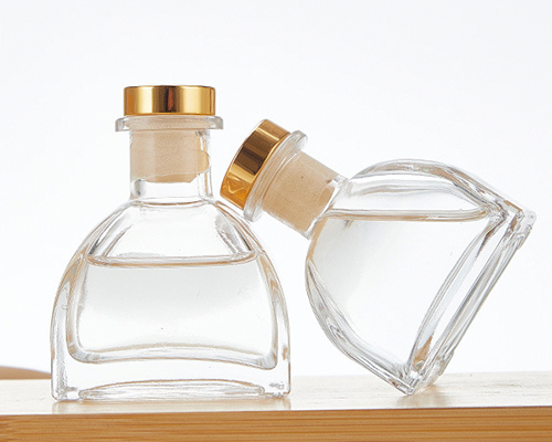 Square Glass Perfume Diffuser Bottles